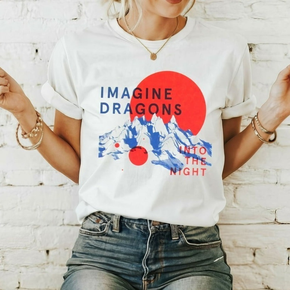 Retro Into The Night Imagine Dragons Shirt
